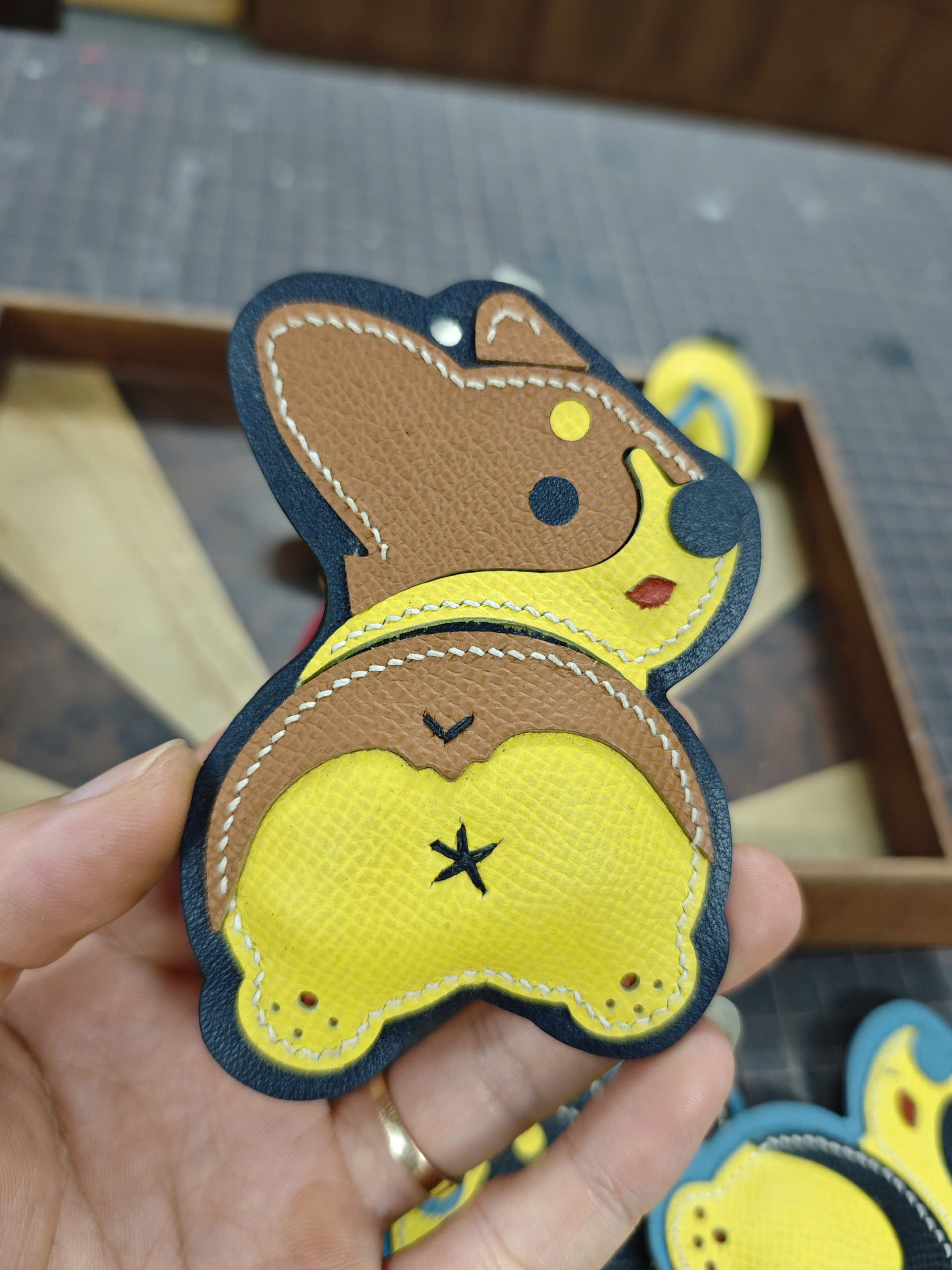 Charm Da Hình Chó Corgi - Ảnh 2